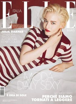 Julia Garner - Elle, Italy - May 2025